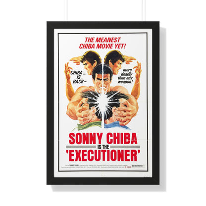 EXECUTIONER 1974 - Framed Movie Poster-20" x 30"-The Sticker Space