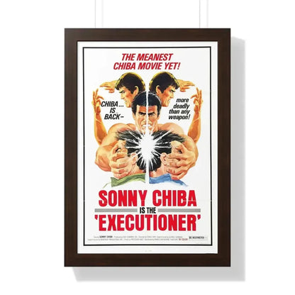 EXECUTIONER 1974 - Framed Movie Poster - The Sticker Space