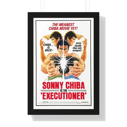 EXECUTIONER 1974 - Framed Movie Poster - The Sticker Space