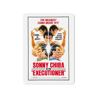 EXECUTIONER 1974 Movie Poster - Refrigerator Magnet 2 Inch - The Sticker Space