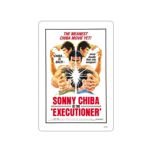 EXECUTIONER 1974 Movie Poster STICKER Vinyl Die-Cut Decal 2 Inch - The Sticker Space