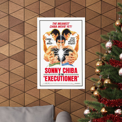 EXECUTIONER 1974 - Paper Movie Poster-The Sticker Space