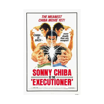 EXECUTIONER 1974 - Paper Movie Poster - The Sticker Space