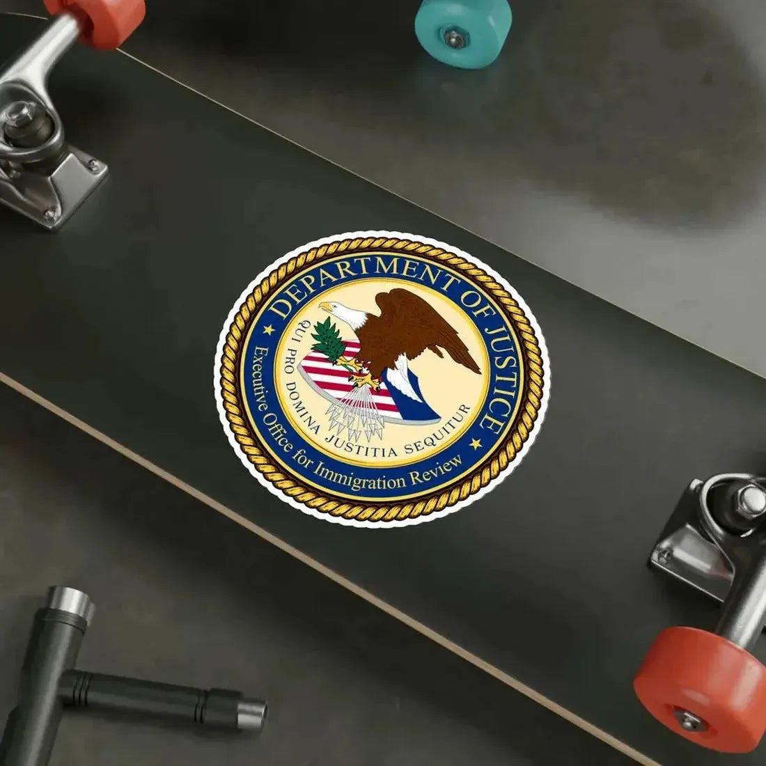 Executive Office for Immigration Review STICKER Vinyl Die-Cut Decal - The Sticker Space