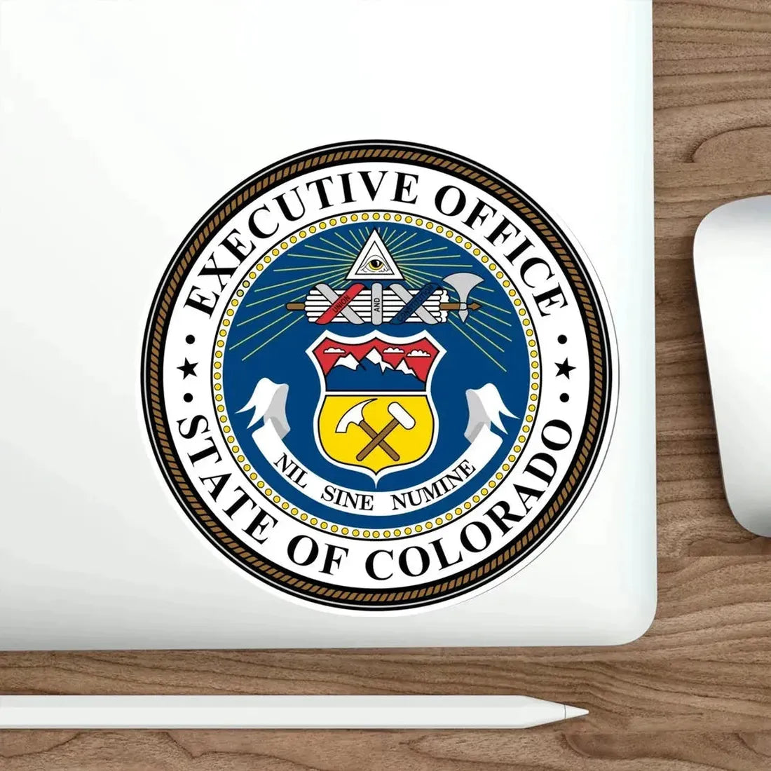 Executive Office of Colorado STICKER Vinyl Die-Cut Decal - The Sticker Space