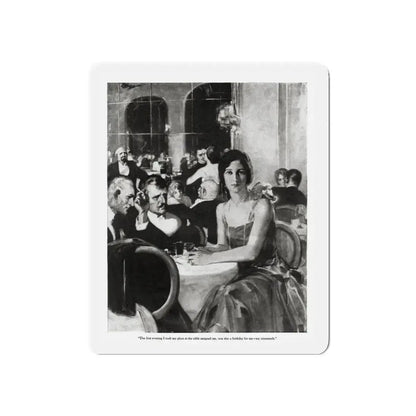 Exiles of the Sky (2), Redbook magazine, December 1926 (Magazine Illustration) Refrigerator Magnet - The Sticker Space