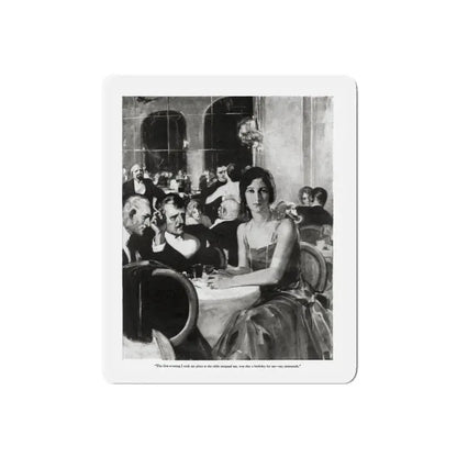 Exiles of the Sky (2), Redbook magazine, December 1926 (Magazine Illustration) Refrigerator Magnet - The Sticker Space