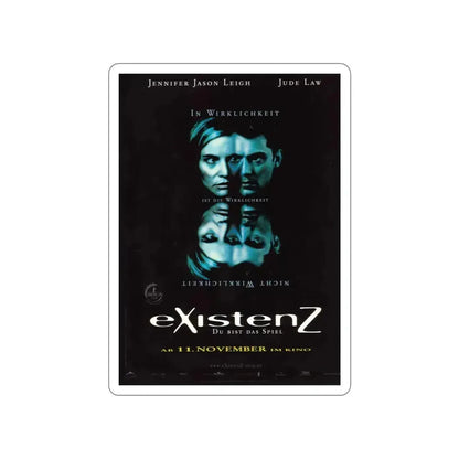 EXISTENZ (GERMAN) 1999 Movie Poster STICKER Vinyl Die-Cut Decal 5 Inch - The Sticker Space