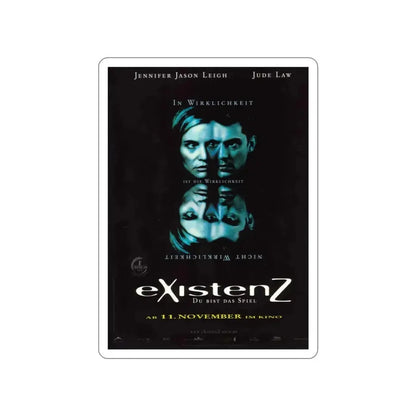 EXISTENZ (GERMAN) 1999 Movie Poster STICKER Vinyl Die-Cut Decal - The Sticker Space