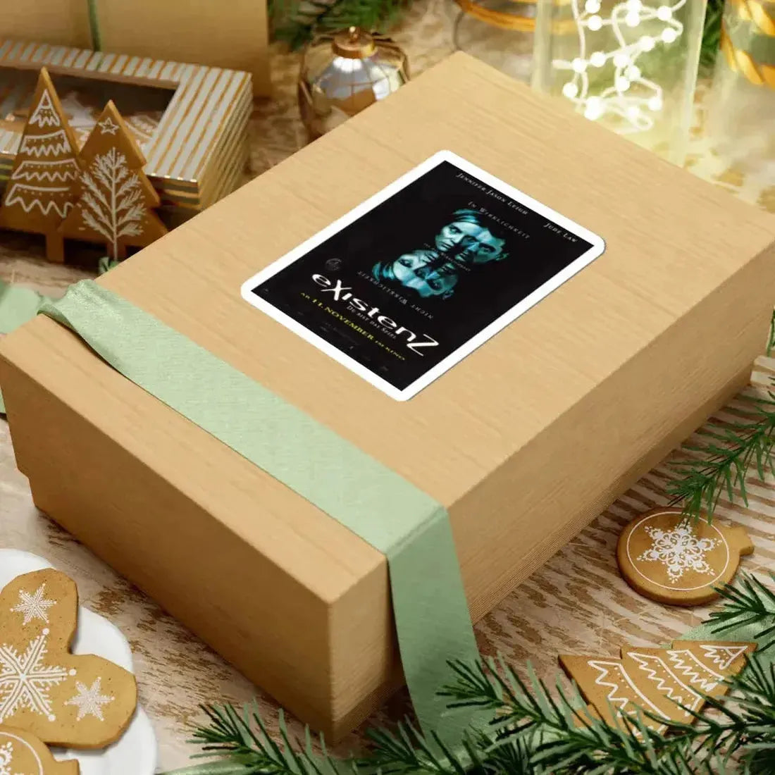 EXISTENZ (GERMAN) 1999 Movie Poster - STICKER Vinyl Kiss-Cut Decal - The Sticker Space