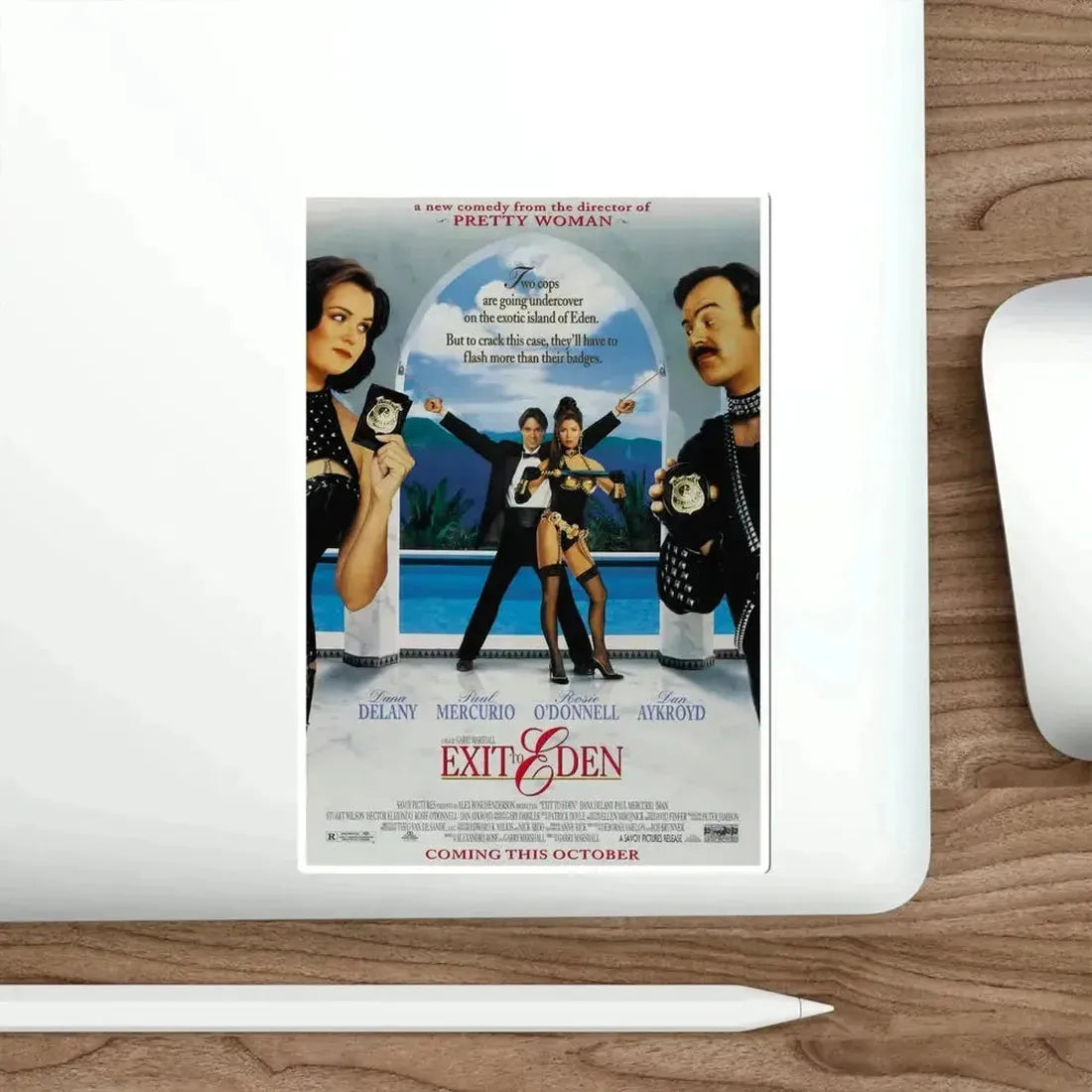 Exit To Eden 1994 Movie Poster STICKER Vinyl Die-Cut Decal - The Sticker Space