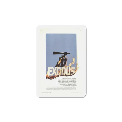 Exodus 1960 Movie Poster Refrigerator Magnet - The Sticker Space