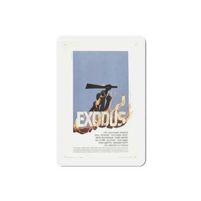Exodus 1960 Movie Poster Refrigerator Magnet - The Sticker Space
