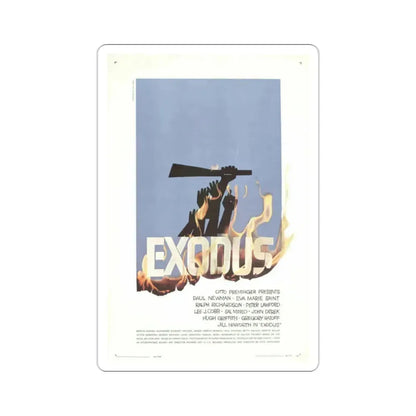 Exodus 1960 Movie Poster STICKER Vinyl Die-Cut Decal 2 Inch - The Sticker Space