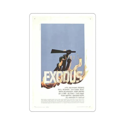 Exodus 1960 Movie Poster STICKER Vinyl Die-Cut Decal 4 Inch - The Sticker Space