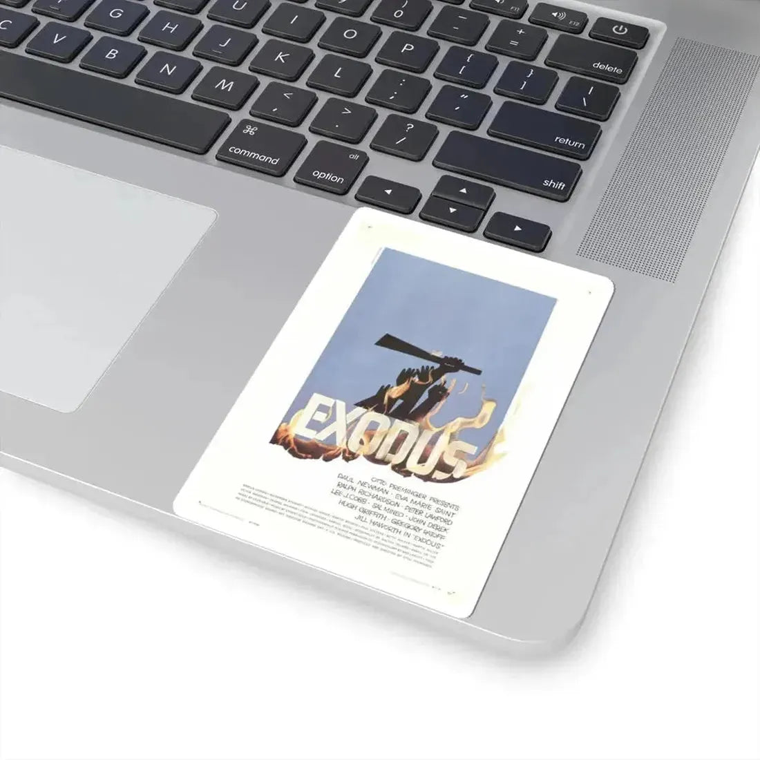 Exodus 1960 Movie Poster - STICKER Vinyl Kiss-Cut Decal - The Sticker Space