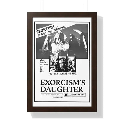 EXORCISM'S DAUGHTER 1971 - Framed Movie Poster - The Sticker Space