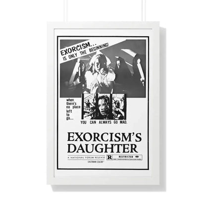 EXORCISM'S DAUGHTER 1971 - Framed Movie Poster - The Sticker Space