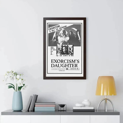 EXORCISM'S DAUGHTER 1971 - Framed Movie Poster - The Sticker Space