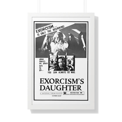 EXORCISM'S DAUGHTER 1971 - Framed Movie Poster-20" x 30"-The Sticker Space