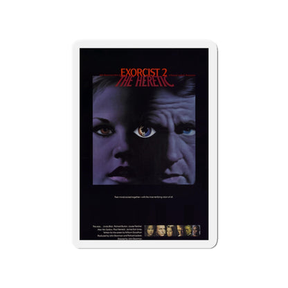 EXORCIST II 1977 Movie Poster - Die-Cut Magnet-4" x 4"-The Sticker Space