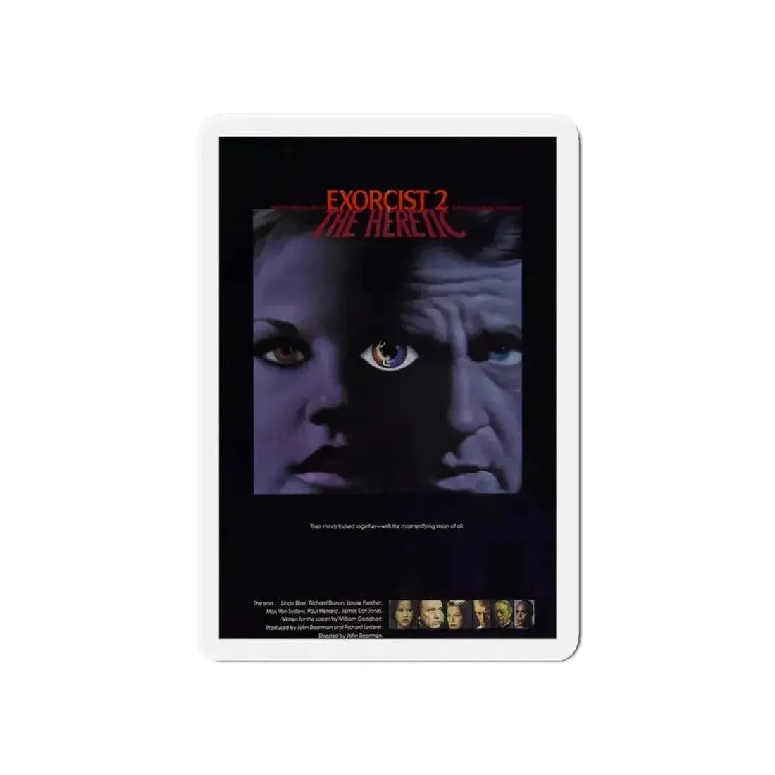 EXORCIST II 1977 Movie Poster - Refrigerator Magnet - The Sticker Space