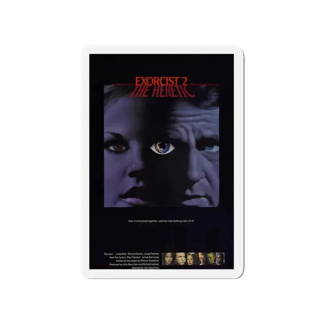 EXORCIST II 1977 Movie Poster - Refrigerator Magnet - The Sticker Space