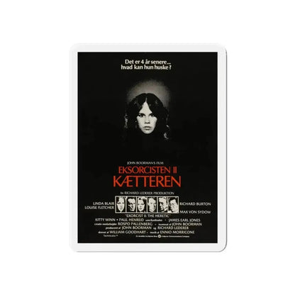 EXORCIST II (DANISH) 1977 Movie Poster - Refrigerator Magnet - The Sticker Space