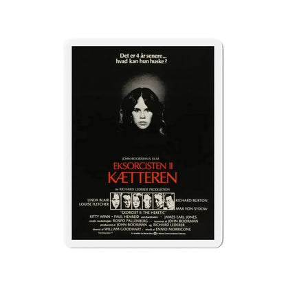 EXORCIST II (DANISH) 1977 Movie Poster - Refrigerator Magnet - The Sticker Space