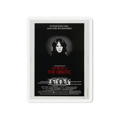 EXORCIST II THE HERETIC 1977 Movie Poster - Refrigerator Magnet 4 Inch - The Sticker Space