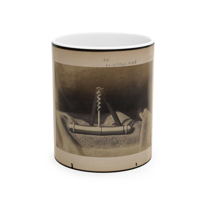 Expedients For Crossing Streams, Pocket Auger Used To Construct The Frames Of The Blanket Boats (U.S. Civil War) White Coffee Mug