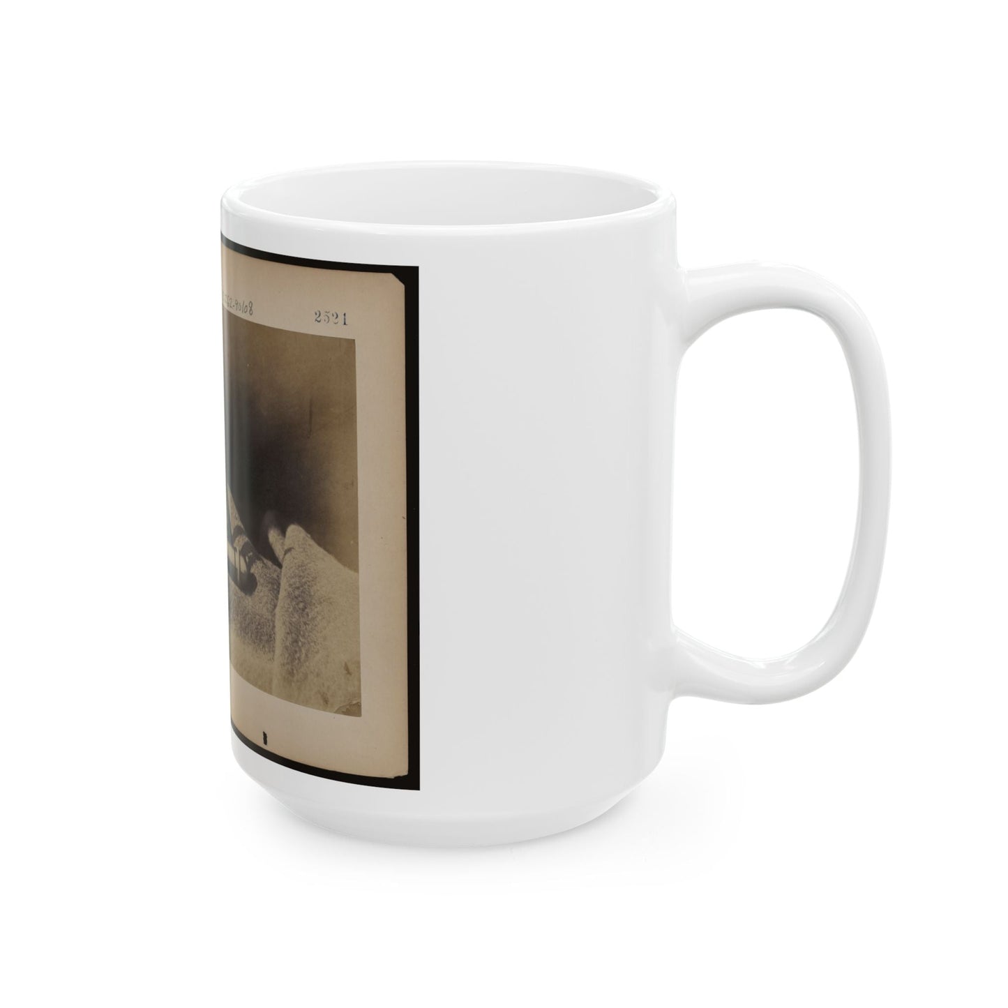 Expedients For Crossing Streams, Pocket Auger Used To Construct The Frames Of The Blanket Boats (U.S. Civil War) White Coffee Mug