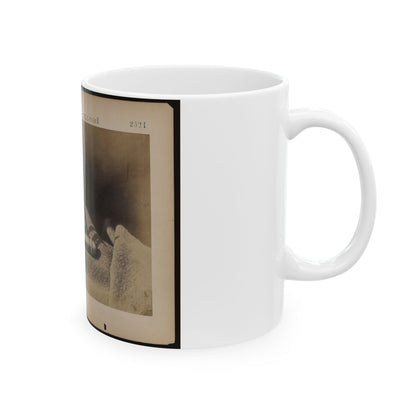 Expedients For Crossing Streams, Pocket Auger Used To Construct The Frames Of The Blanket Boats (U.S. Civil War) White Coffee Mug