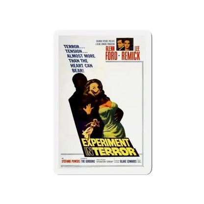 EXPERIMENT IN TERROR 1962 Movie Poster - Refrigerator Magnet - The Sticker Space