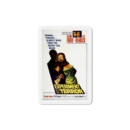 Experiment in Terror 1962 Movie Poster Refrigerator Magnet - The Sticker Space