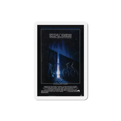 Explorers 1985 Movie Poster Refrigerator Magnet 2 Inch - The Sticker Space