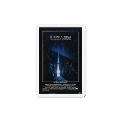 Explorers 1985 Movie Poster Refrigerator Magnet 4 Inch - The Sticker Space