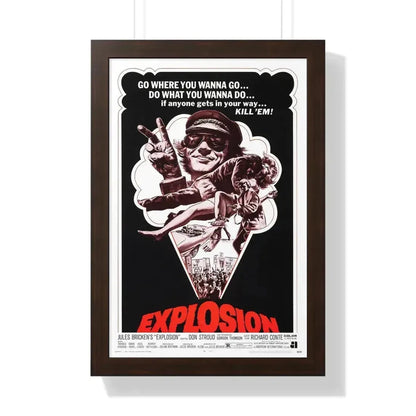 EXPLOSION 1969 - Framed Movie Poster - The Sticker Space
