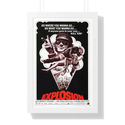 EXPLOSION 1969 - Framed Movie Poster - The Sticker Space
