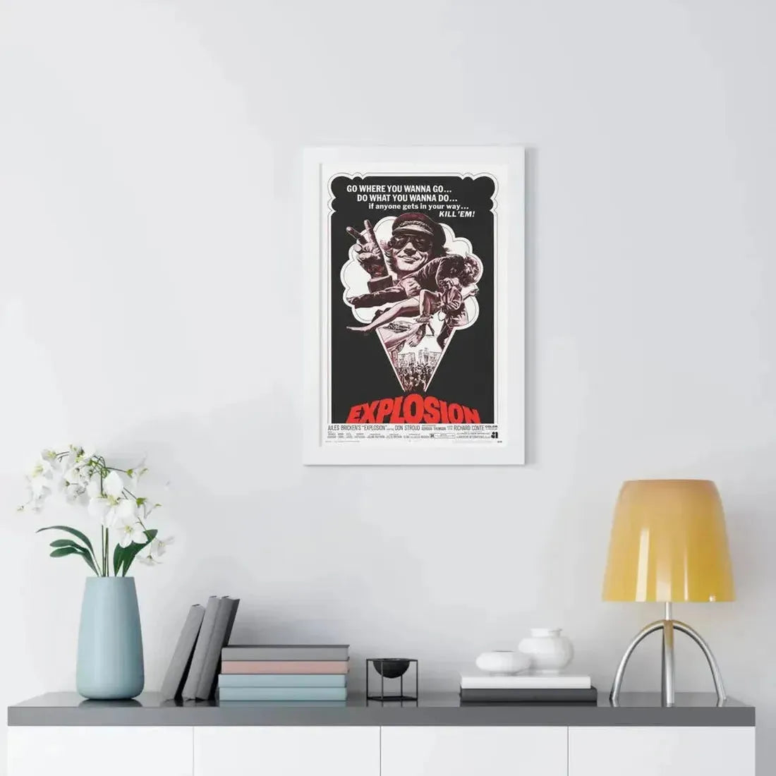 EXPLOSION 1969 - Framed Movie Poster - The Sticker Space