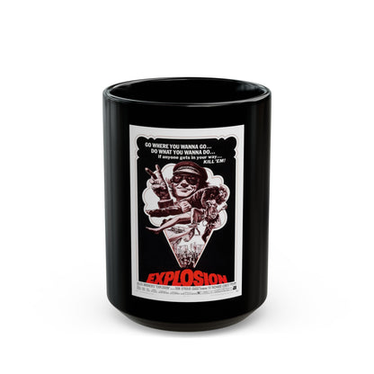 EXPLOSION 1969 Movie Poster - Black Coffee Mug-15oz-The Sticker Space