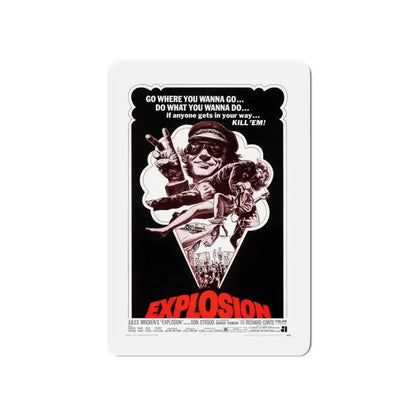 EXPLOSION 1969 Movie Poster - Refrigerator Magnet - The Sticker Space