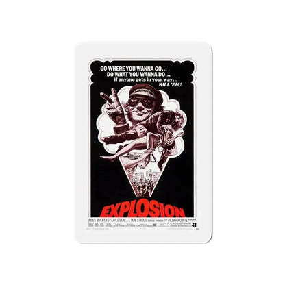 EXPLOSION 1969 Movie Poster - Refrigerator Magnet - The Sticker Space