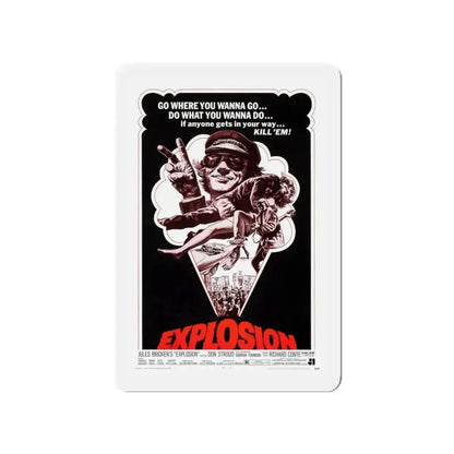 EXPLOSION 1969 Movie Poster - Refrigerator Magnet - The Sticker Space