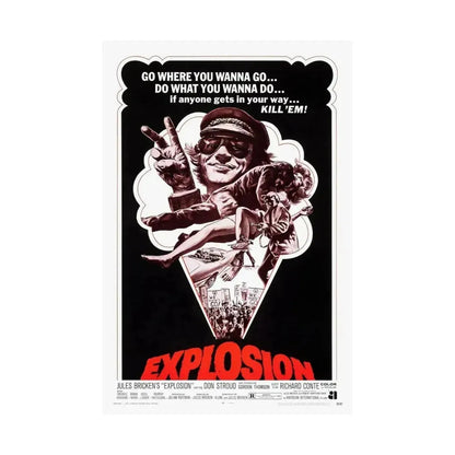 EXPLOSION 1969 - Paper Movie Poster - The Sticker Space