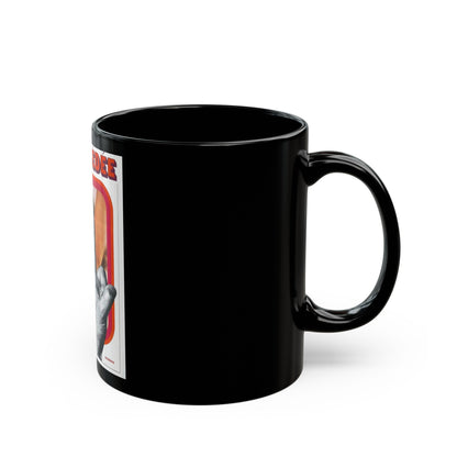 EXPOSED 1971 Movie Poster - Black Coffee Mug-The Sticker Space