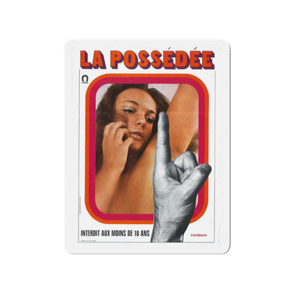 EXPOSED 1971 Movie Poster - Die-Cut Magnet-3" x 3"-The Sticker Space