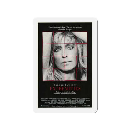 EXTREMITIES 1966 Movie Poster - Refrigerator Magnet 3 Inch - The Sticker Space