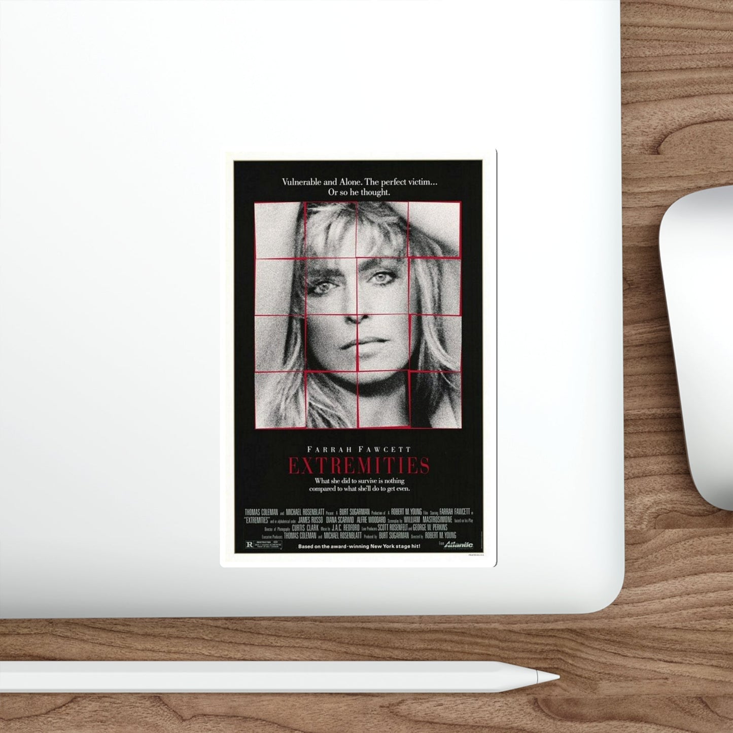 EXTREMITIES 1966 Movie Poster STICKER Vinyl Die-Cut Decal-The Sticker Space