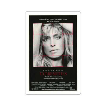 EXTREMITIES 1966 Movie Poster - STICKER Vinyl Kiss-Cut Decal 2 Inch White - The Sticker Space